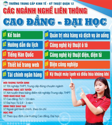 Quy Định Liên Thông Từ Trung Cấp Lên Cao Đẳng